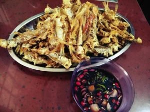 goreng ikan bilis sehingga ranggup