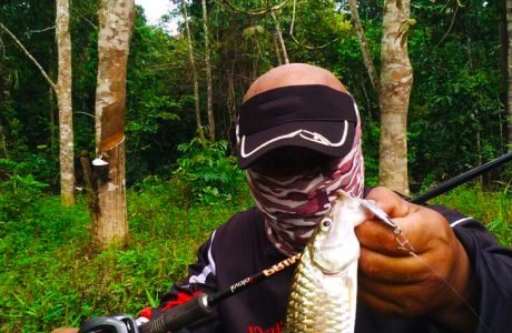 lyee caster menggunakan micro spoon kanicen nix grenti strike red eye memburu serigala sungai