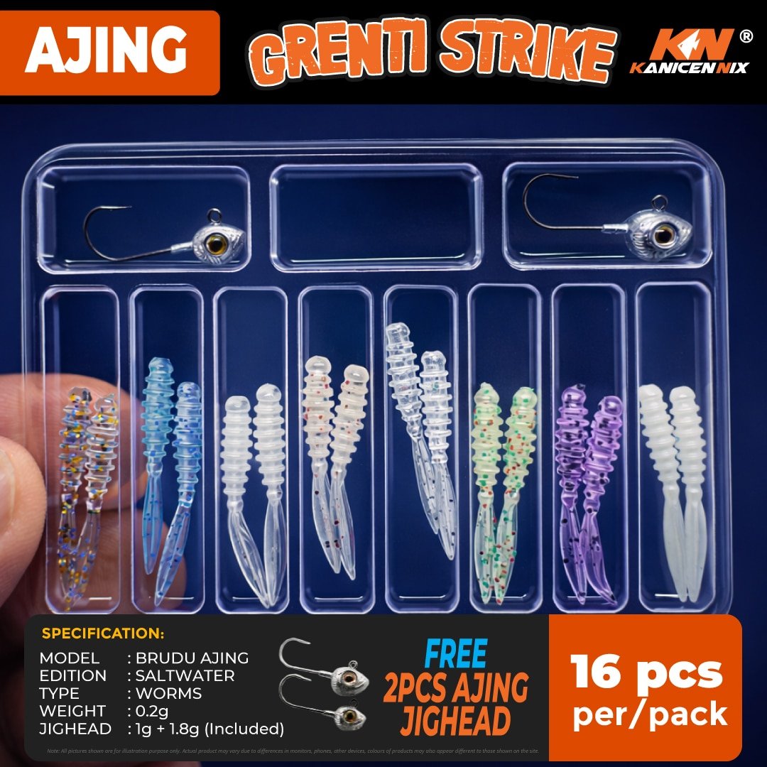 GRENTI STRIKE BRUDU AJING WORMS